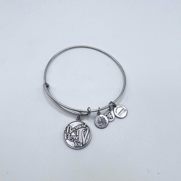 Alex and Ani Because I Love You Bracelet - Picture 1 of 3